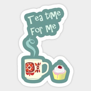 Tea time Sticker